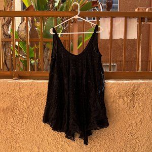 Vintage Free The People Black Dress